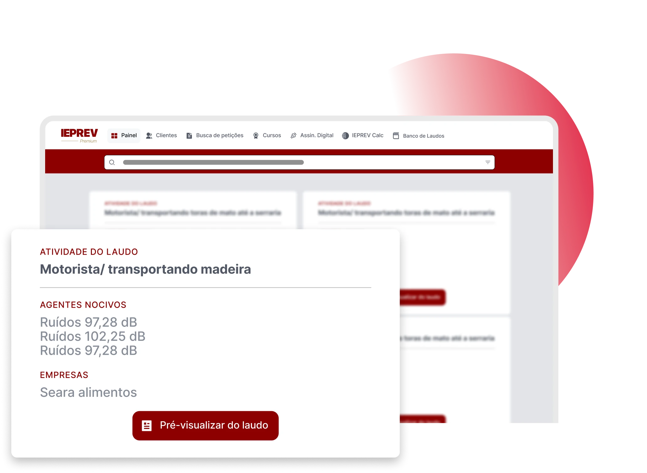 O melhor Banco de Laudos da advocaria previdenciária está aqui